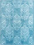 Tapis Darya CXII Bleu - Textile - 183 x 1 x 236 cm