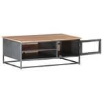 Couchtisch D231 Grau - Massivholz - 50 x 35 x 90 cm