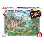 Puzzle Pirate Cove enthält Piratenflagge Papier - 20 x 4 x 28 cm