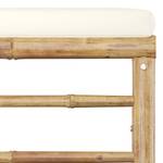 Repose-pied Blanc - Bambou - 65 x 30 x 65 cm