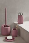WC-Bürste BADI, grau, Wenko Pink - Keramik - 38 x 14 cm