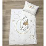 Babybettwäsche Winnie Pooh in Flanell Beige - Weiß - Textil - 100 x 135 x 1 cm