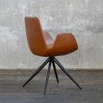 Chaise QUEN, pivotante,chaise de réunion Chaise QUEN de KAWOLA, chaise de salle à manger, chaise de réunion pivotante, similicuir marron - Marron