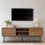 Meuble TV Rodez Profondeur : 140 cm