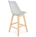 Tabouret De Bar CAMILA Gris - Marron