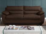 Sofa MANOA Braun - Textil - 82 x 88 x 201 cm