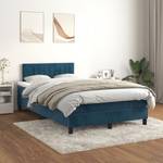 Boxspringbett 3017290-19 Dunkelblau - 123 x 193 cm