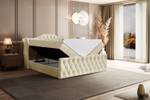 Boxspringbett VILA-Z Ecru - Breite: 120 cm - H3