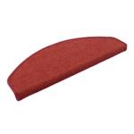 Sisal-Stufenmatte Premium Rot - 19 x 56 cm