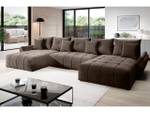 Ecksofa DECOR U Braun