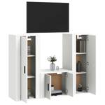 TV-Schrank 3er Set D298 Weiß