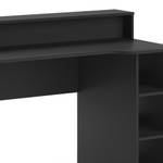 Bureau Roni 37186 Noir - Bois manufacturé - 160 x 91 x 65 cm