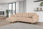 Ecksofa HERMES-L Beige - Taupe