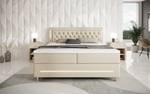 Boxspringbett Verdino Beige - Breite: 200 cm - H4