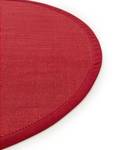 Tapis sisal Sana Rouge - 150 x 150 cm