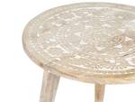 Ensemble table et chaises UDAY Marron - Blanc - Bois massif - 35 x 35 x 35 cm