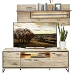 Wohnwand Robin 26 (2-teilig) Braun - Holzwerkstoff - 260 x 205 x 49 cm