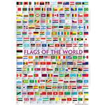1000 Teile der Flaggen Puzzle Welt