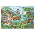 Puzzle Pirate Cove enthält Piratenflagge Papier - 20 x 4 x 28 cm