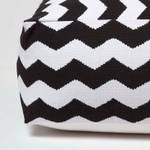 Designer Hocker Pouf Chevron 60 x 30 x 60 cm