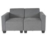 Canapé modulaire 2 places Couch Lyon Gris