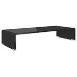 TV-Aufsatz 293728-2 Schwarz - 25 x 11 x 60 cm