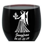 Gravur-Weinglas Sternzeichen Jungfrau