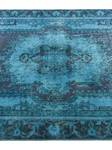 Tapis Ultra Vintage DCCLXVI Bleu - Textile - 135 x 1 x 231 cm