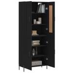 Highboard DE3895 Schwarz - Holzwerkstoff - 34 x 180 x 70 cm