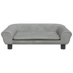 Hundebett 3015978 Hellgrau - 70 x 22 x 48 cm