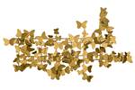 Wanddeko Metall Butterfly Spot Gold - Metall - 104 x 63 x 5 cm