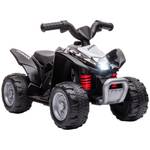 Elektrischer Kinderbuggy 370-224V90BK Esche Schwarz Dekor