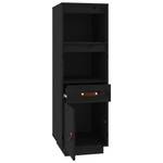 Highboard DE8236 Schwarz - Massivholz - 40 x 109 x 34 cm