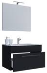 3-pièces lavabo Badinos SP Noir - Noir brillant