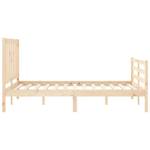 Bettgestell-K-22615 Braun - Holzwerkstoff - 141 x 100 x 196 cm