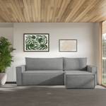 NAPI II Universal - Ecksofa Grau - Breite: 246 cm