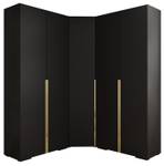 Garderobe Inova 1 Z5 Schwarz - Gold