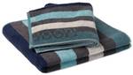 JOOP! TONE STRIPES Duschtuch Blau