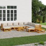 Garten-Lounge-Set 3028504-24 (12-teilig) Grau - Hellgrau