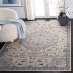 Innenteppich Loralie VINTAGE Beige - Blau - Grau - 120 x 180 cm