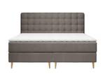 Boxspringbett Believe Braun - Breite: 200 cm