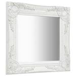 Miroir mural Blanc - 40 x 40 cm