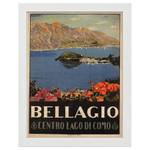 Bilderrahmen Poster Bellagio Weiß