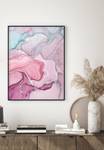 Aquarell Pink Pastell Poster Papier - 40 x 30 x 40 cm