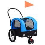 Chien de remorque de vélo 3003257 Noir - Bleu