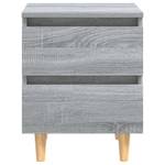 Table de chevet 3008737-2 (lot de 2) Gris lumineux - Nombre de pièces dans le lot : 2