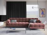 Ecksofa MAMAIA 5 Sitzplätze Pink