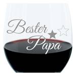 Gravur-Weinglas Papa Bester