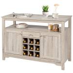 Küchenschrank TI85472SD+DE Grau - Holzwerkstoff - 40 x 81 x 116 cm