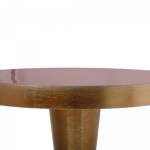 Table basse EKA Rose foncé - Métal - 41 x 1 x 41 cm